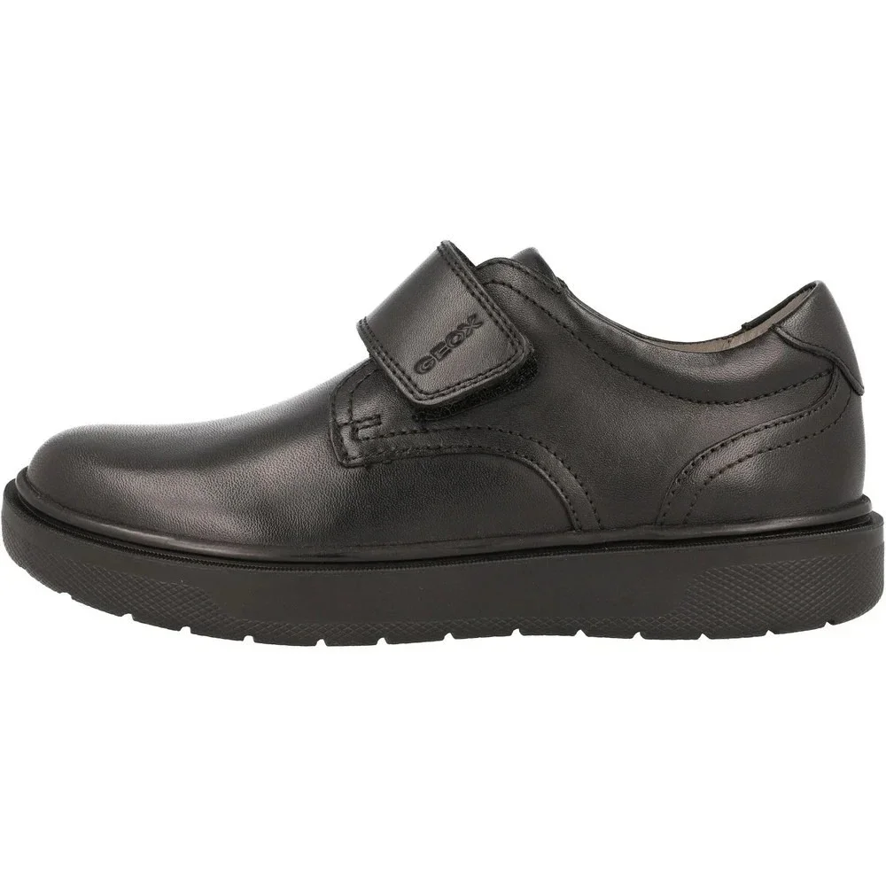 Geox Riddock‎ Boys School Shoes Breathable Non Slip Black Size EUR 29 US 11